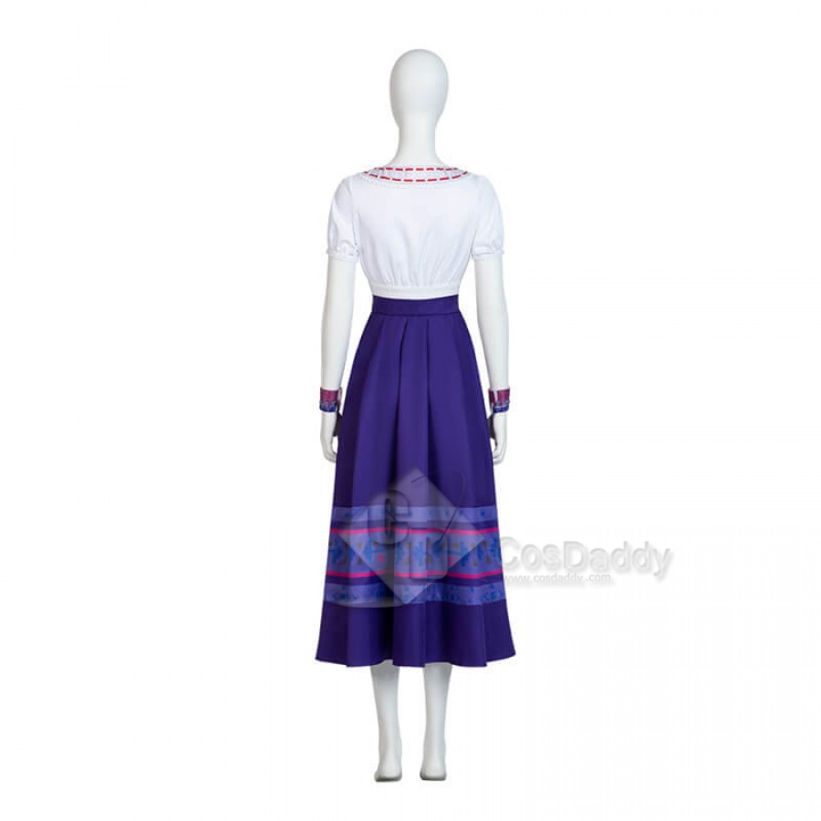 Disney Luisa Madrigal Dress Luisa Encanto Costume Adults Cosplay